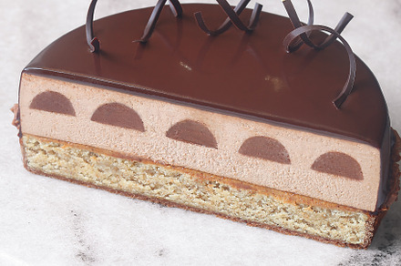 Chocolate Praline Mousse Cake