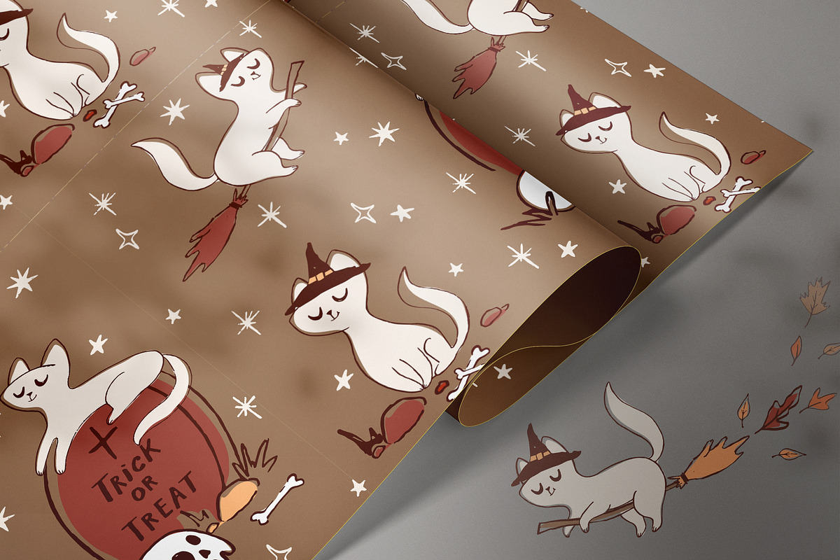 Happy Halloween Print and Patterns, an Object Graphic by MeadowFox (Photo 6 of 8)