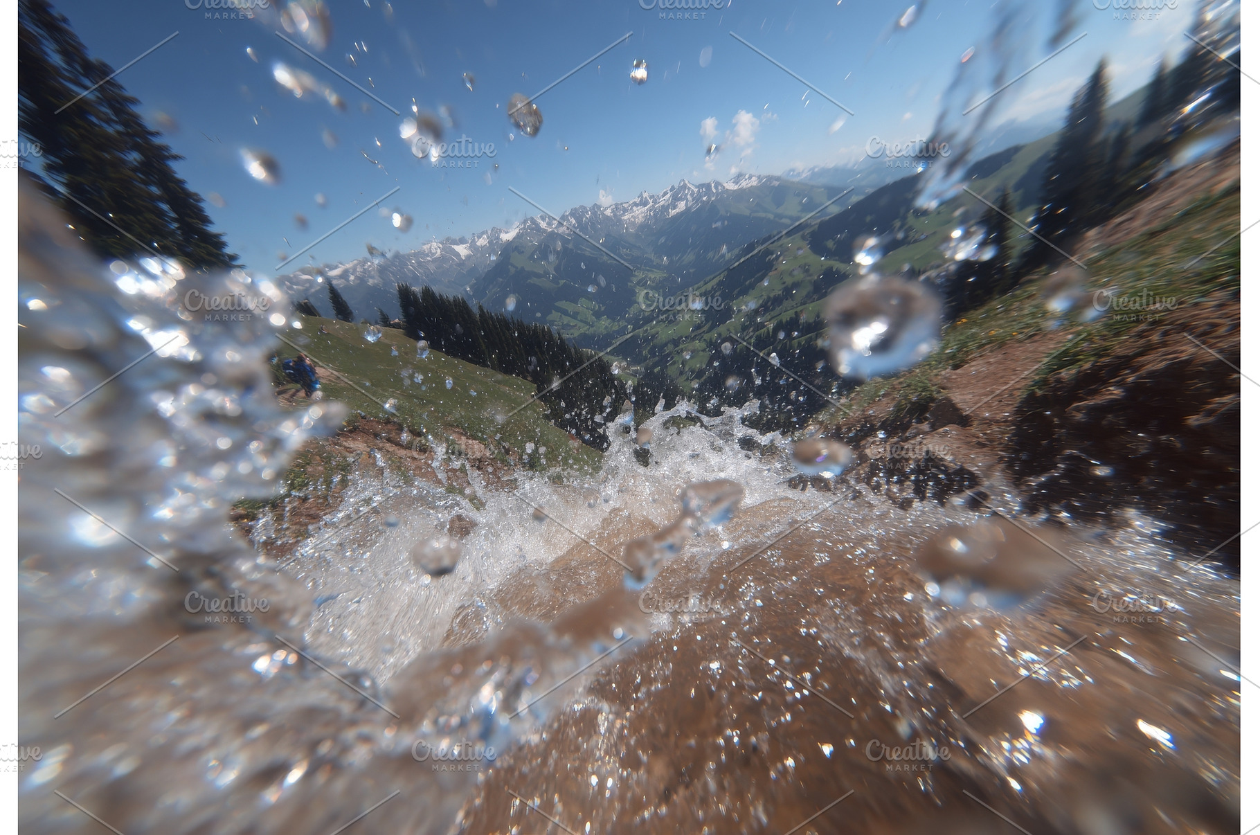 The Krimml Waterfalls are located in, a Nature Photo by ZinetroN