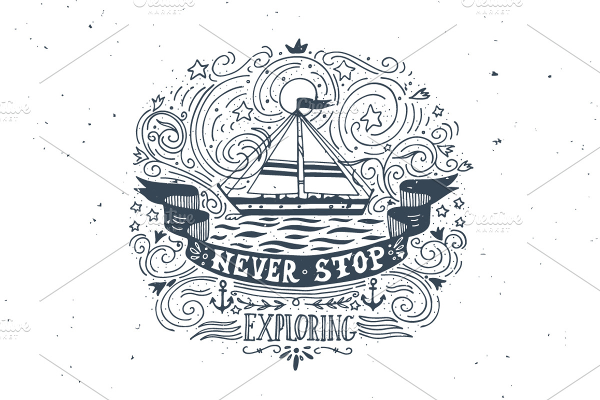 Sailor Spirit | Nautical collection, an Illustration by Blue Ink Studio (Photo 5 of 5)