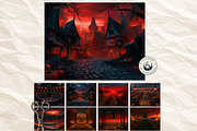 Harvest Ritual Horror RPG Backdrops, a Seasonal Illustration by ThatsDesignArt (Thumbnail 14 of 18)
