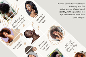 Salon Puzzle Instagram Template