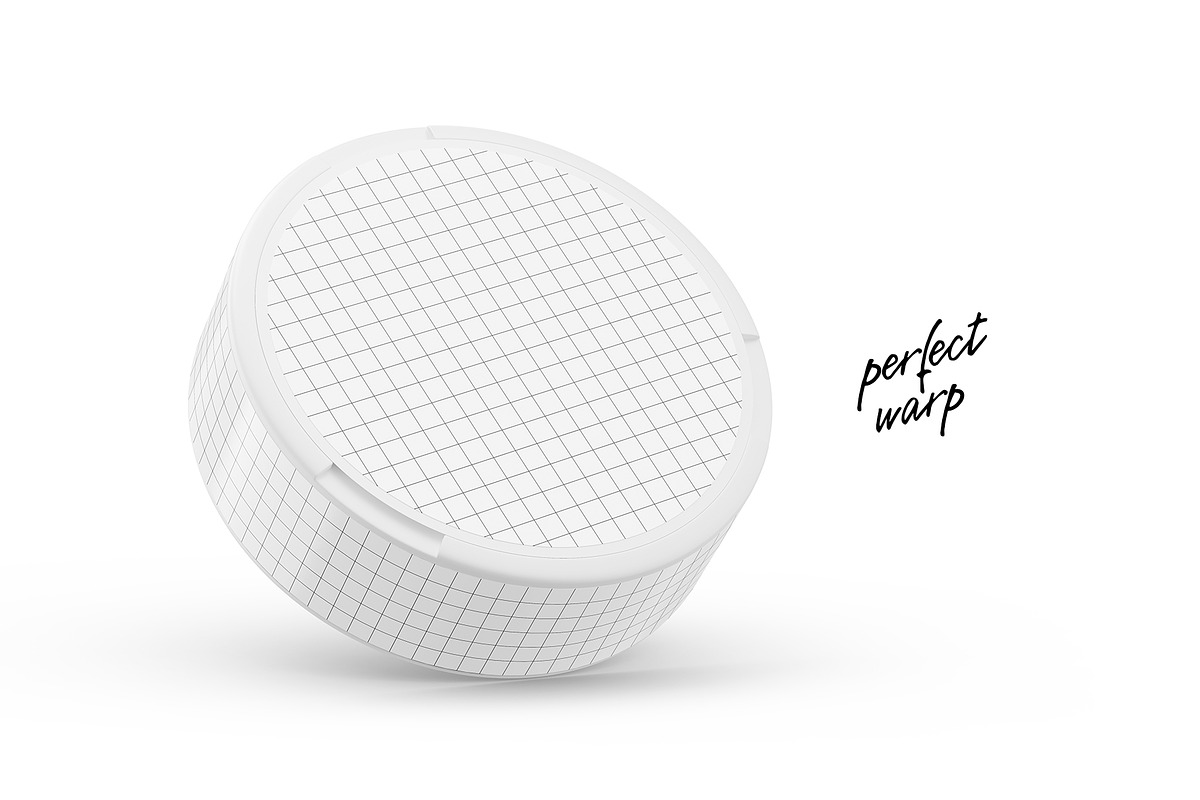 Snus Chewing Tobacco Can Mockup, a Packaging Mockup by easymock 2 (Photo 5 of 10)