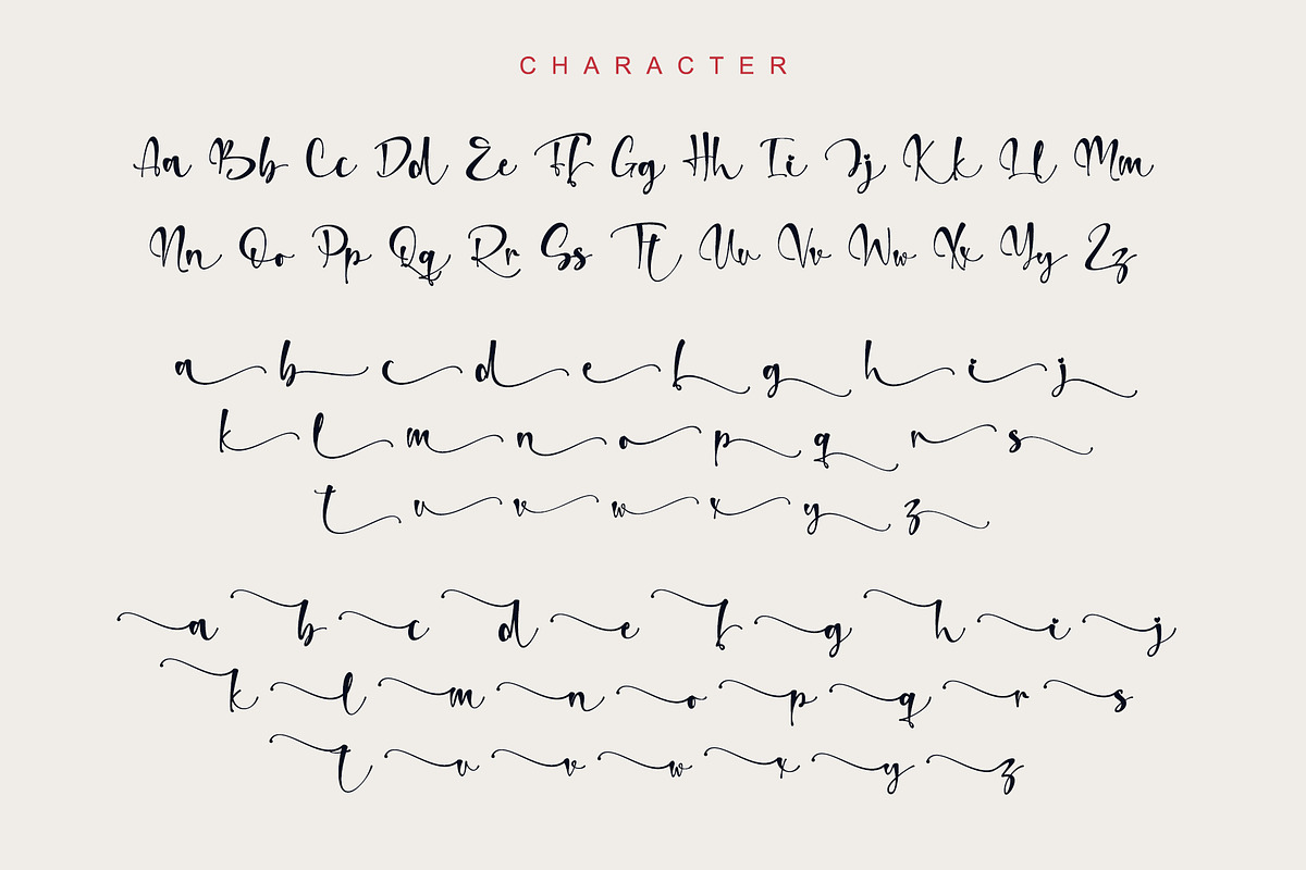 Rossellia, a Script Font by Stefani Letter (Photo 10 of 12)