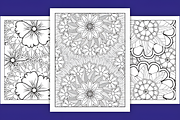 260+ Abstract Coloring Pages Bundle, a Decorative Illustration by Ink Gallery (Thumbnail 3 of 3)
