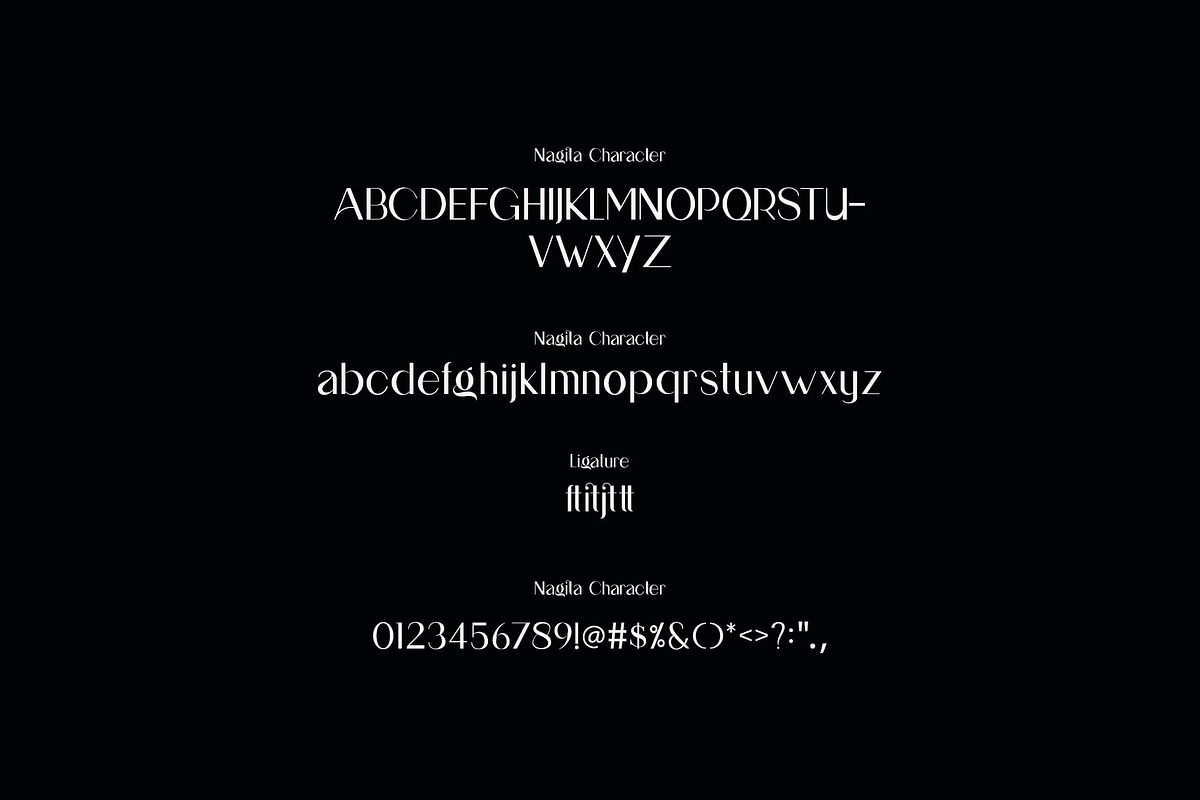 Nagita Sans Serif Font, a Sans Serif Font by Humaira_std (Photo 7 of 9)