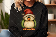 Santa Hat Bird PNG, an Illustration by Craft Nest (Thumbnail 4 of 6)