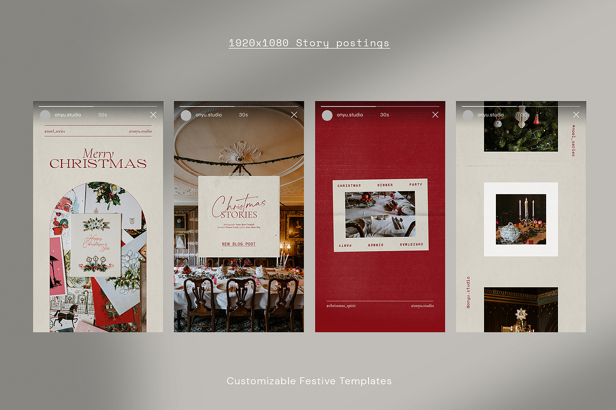 SALE 30% OFF Christmas Social Media, a Social Media Template by ONYU Studio (Photo 6 of 7)