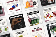 30 Supplements Ad Templates Meta, a Social Media Template by DigiPax (Thumbnail 3 of 10)