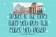 BlueBird Quirky LS, a Script Font by GranzCreative (Thumbnail 11 of 11)