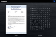 PRO Resume 1, a Resume Template by ikono.me (Thumbnail 4 of 5)