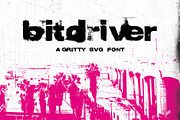 Bitdriver - OpenType SVG Font, a Sans Serif Font by DriverDesign (Thumbnail 8 of 8)