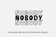 Nobody, a Blackletter Font by Sofia Skoog (Thumbnail 1 of 10)