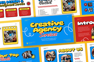 Creative Agency Presentation, a Presentation Template by Aiyari Graphic