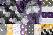 WATERCOLOR HALLOWEEN KIDS PATTERNS, a Pattern Graphic by alia.kurianova (Thumbnail 5 of 6)