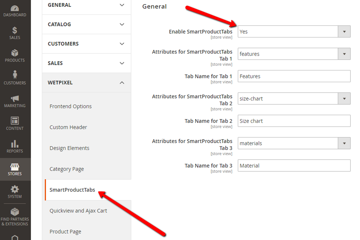 Smart Product Tabs Magento 2, a Websites & App Template by WeltPixel (Photo 4 of 4)