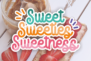 Peanut Butter, A Sweet Script Font