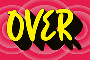 Overglows - Bold Brush Font, a Handwritten Font by Enxyclo Studio (Thumbnail 10 of 14)