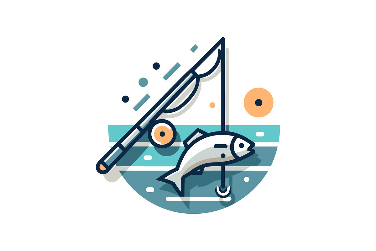 Minimal Fishing Rod, an Object Graphic by yasushie (Photo 6 of 16)