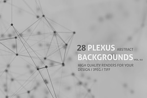 28 PLEXUS ABSTRACT BACKGROUNDS vol2