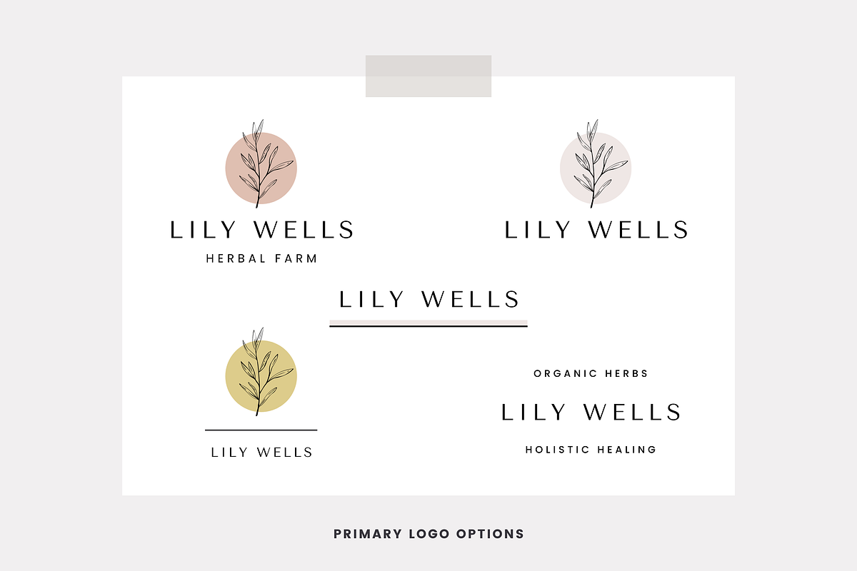 Modern Logo Template Canva, a Branding & Logo Template by Erin Cassidy (Photo 2 of 10)