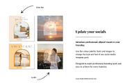 Golden Hour Brand Kit + Stock Images, a Branding & Logo Template by The Brand Alchemists (Thumbnail 3 of 10)