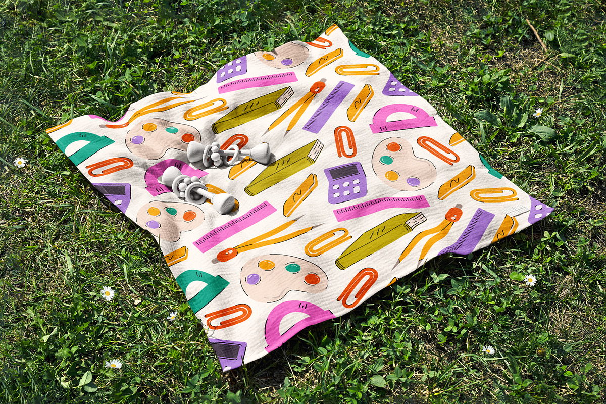 Back to School Pattern, a Pattern Graphic by Groovy Arts (Photo 3 of 5)