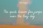 OLD FAITHFUL by Abby Leighton, a Script Font by Abby Leighton Studio (Thumbnail 3 of 3)