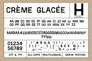 Crème Glacée: Vintage Sans Serif, a Sans Serif Font by The Gelato Type (Thumbnail 2 of 14)