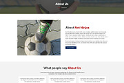 Football Sports Equipment Elementor, a WordPress Template by HasnainDEV (Thumbnail 2 of 5)