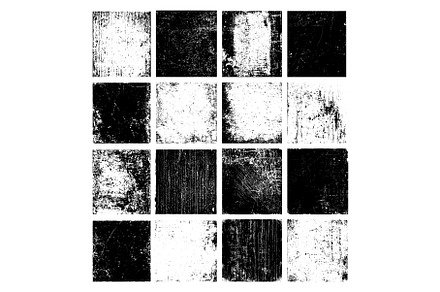 Grunge squares textures black vector, a Texture Illustration by Onyx