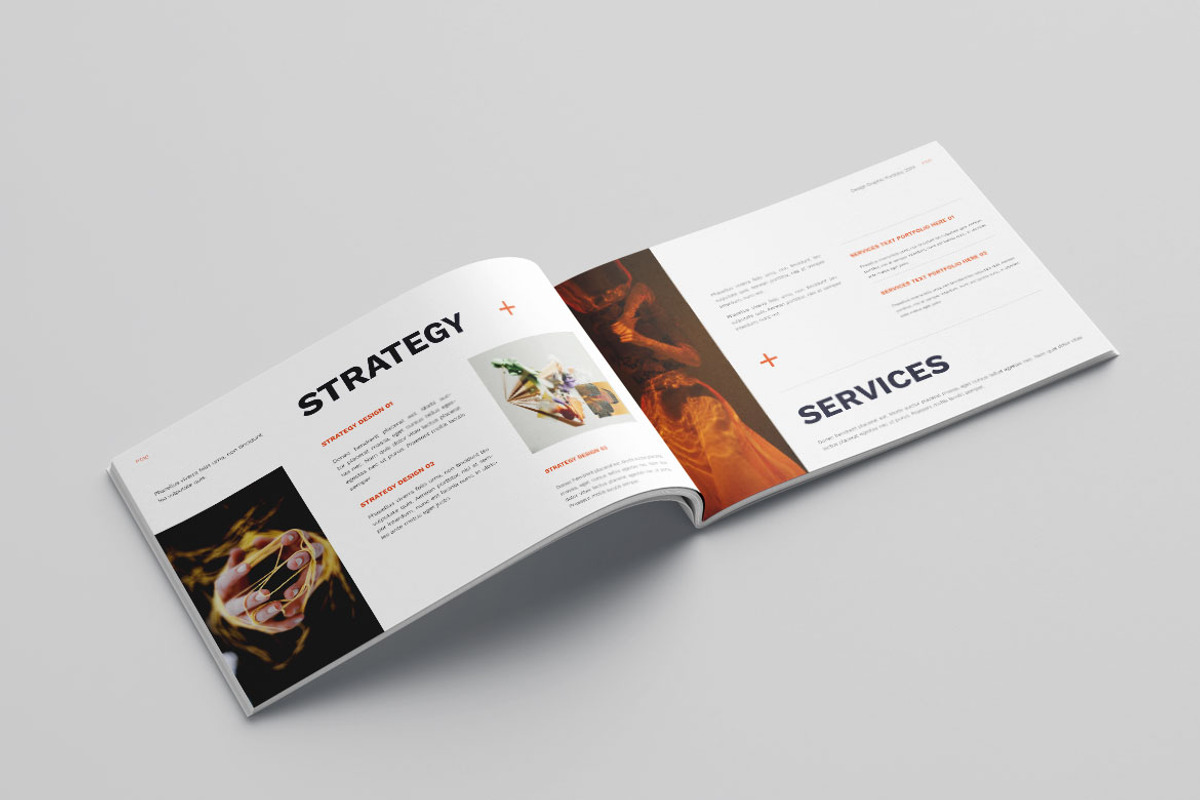 Graphic Design Portfolio Vol.20, a Brochure Template by Bewalrus Studio (Photo 3 of 10)