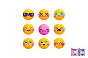 Cute Emoji Expression, a Person Illustration by MISS CHATZ (Thumbnail 2 of 3)