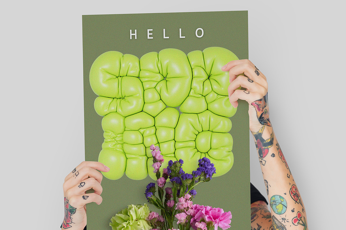 Hello Spring - 3D Lettering Set, a Graphic by LarysaZabrotskaya (Photo 7 of 16)