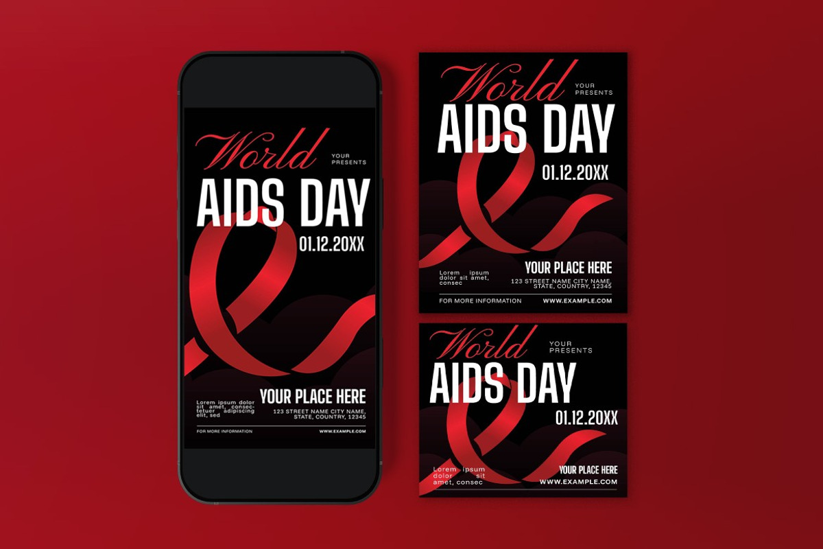 World AIDS Day Flyer preview 3