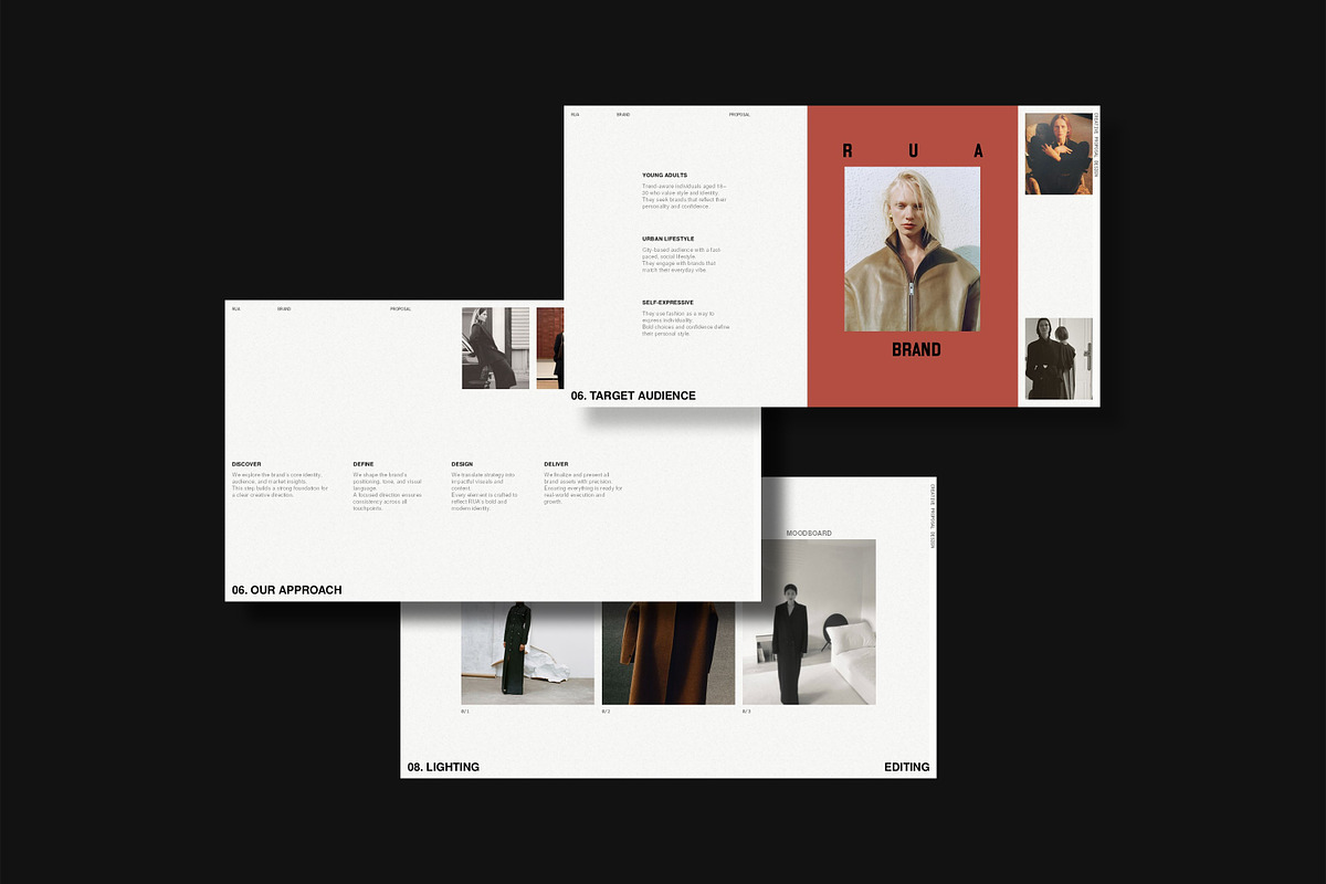 RUA | Brand Moodboard, a Presentation Template by SparkPro (Photo 4 of 8)
