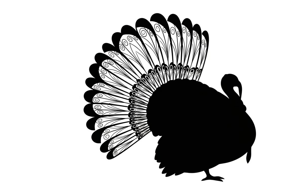 Thanksgiving Turkey Silhouettes, an Illustration by Amazin_art (Photo 5 of 16)