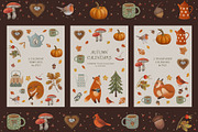 Foxberry Tales – Autumn Clipart Set, an Object Graphic by alonahaidash (Thumbnail 7 of 13)