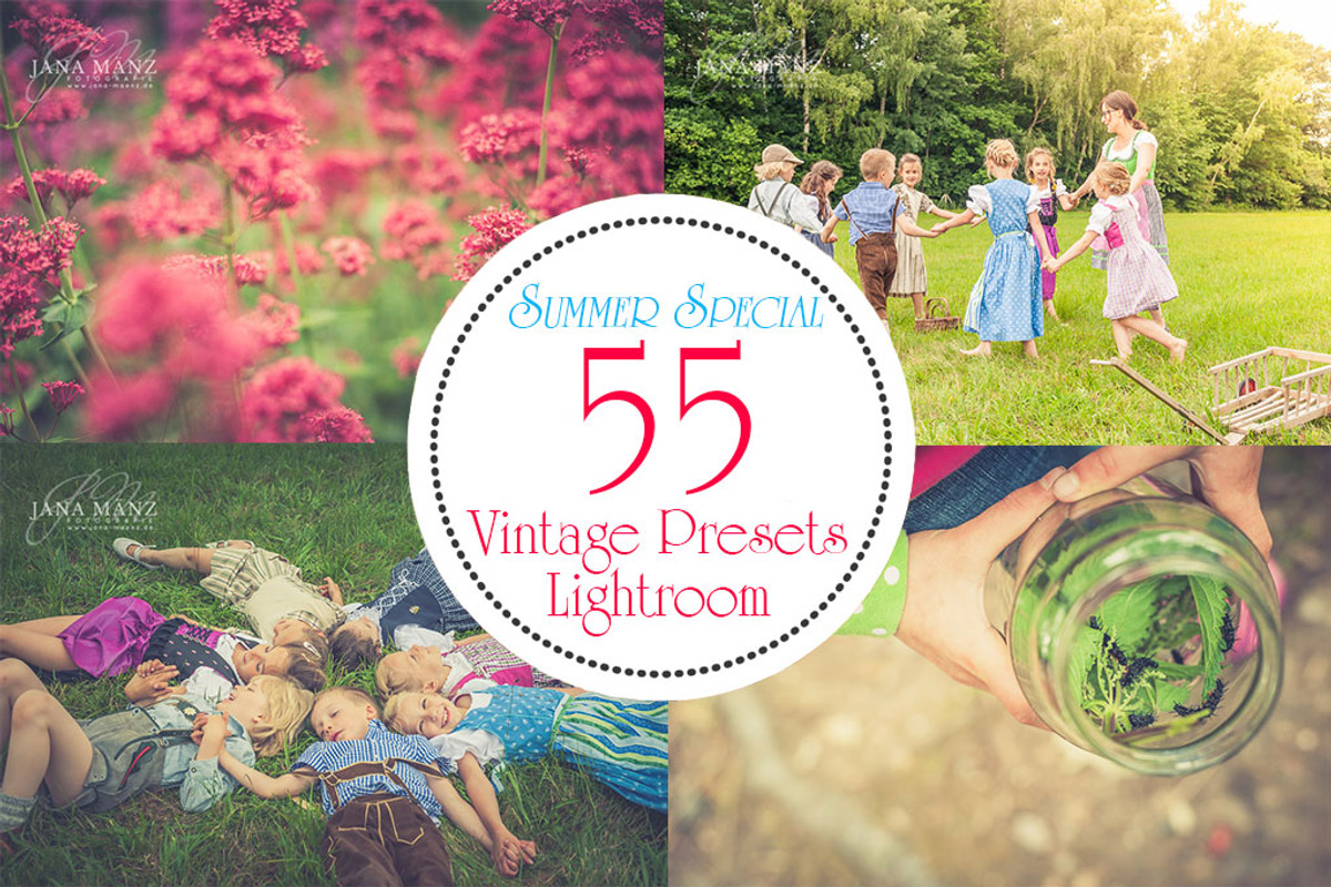 Spezial Bundle 55 LR Vintage Presets, a Plug-in Add-On by Jana Mänz Photography (Photo 1 of 5)