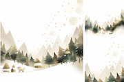 13 Snow Winter Cute Images Mountain, a Seasonal Illustration by ARTOZEN DIGITAL (Thumbnail 10 of 15)