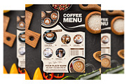 Coffee Flyer Menu, a Flyer Template by imadeDesign (Thumbnail 1 of 3)