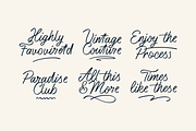 Typeful - Handwritten Script Font, a Script Font by Only Fonts (Thumbnail 6 of 16)