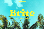 BRITE, a Serif Font by futureisyesterday (Thumbnail 1 of 4)