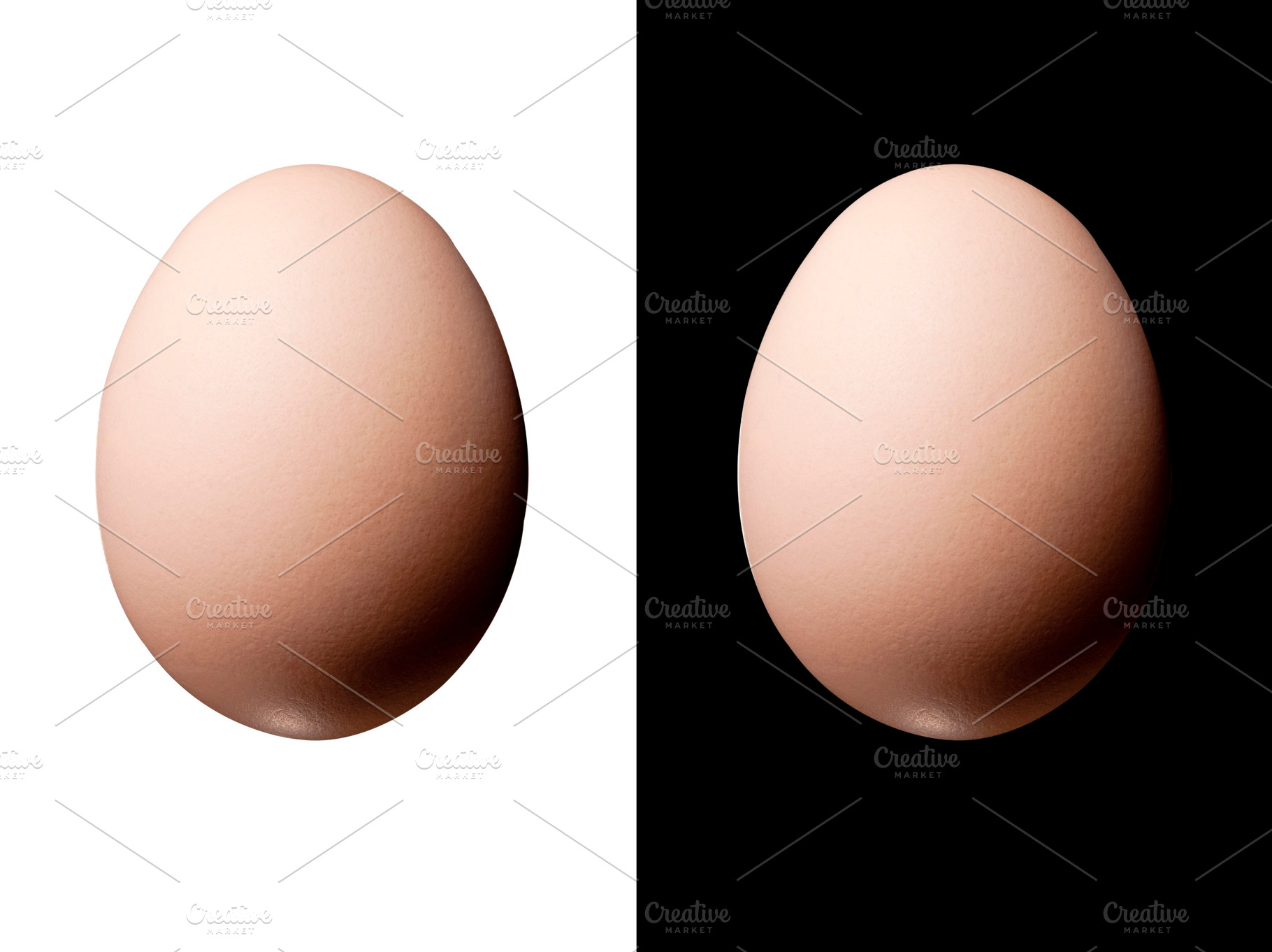 Isolated Eggs, a Food & Drink Photo by THP Creative