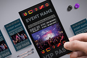 Multipurpose VIP Pass Card, a Card Template by Tzochko (Thumbnail 1 of 5)