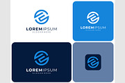 Abstract Letter E Circular Logo, a Branding & Logo Template by ika trisiana (Thumbnail 1 of 2)