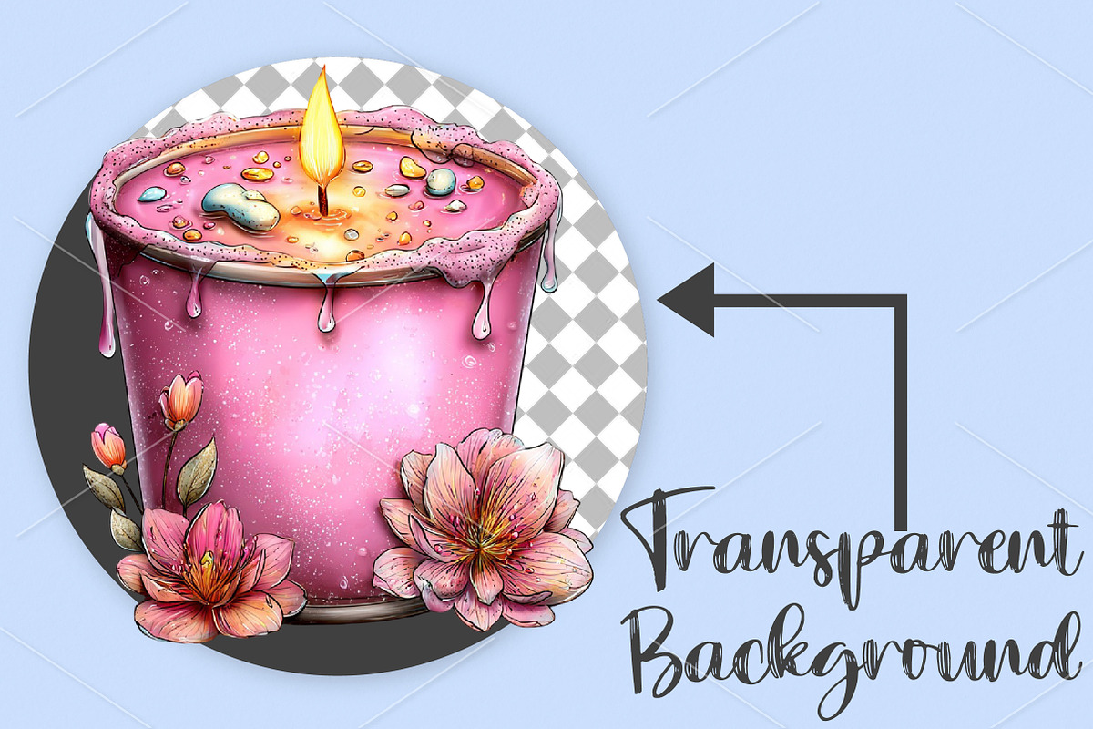 Whimsical Pink Summer Poolside Clipa, a Seasonal Illustration by Canvas Craft (Photo 2 of 7)