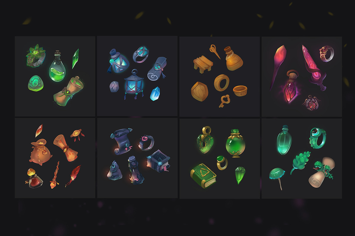 Stylized Magic Icons Pack Vol2, an Icon by jovanadamcevska (Photo 3 of 3)