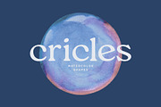 Watercolor Circles, an Object Graphic by Basia Stryjecka (Thumbnail 9 of 16)