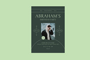Modern Birthday Invitation, an Invitation Template by Neermana (Thumbnail 3 of 4)